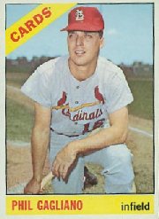 1966 Topps Baseball Cards      418     Phil Gagliano